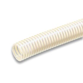 06555107 PLASTSPIRAL WHITE Wąż do artykułów spożywczych ze spiralą