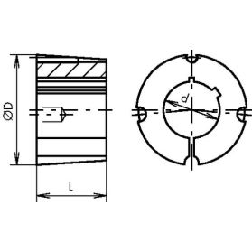 TAPER-LOCK® Bushing type 1008 | APSOparts